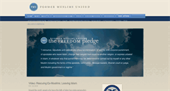 Desktop Screenshot of formermuslimsunited.org